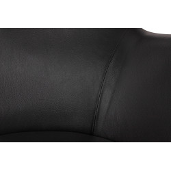 HE-066.P584.71 Fotel EGG SZEROKI PU czarny King Home