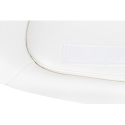 HE-066.TX202.01 Fotel EGG SZEROKI PU biały King Home