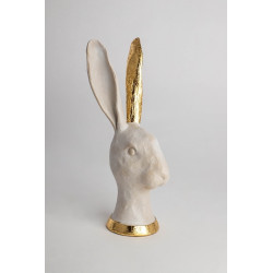 68028 KARE figurka dekoracyjna BUNNY GOLD King Home