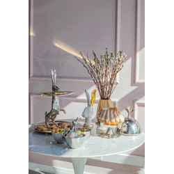 68028 KARE figurka dekoracyjna BUNNY GOLD King Home