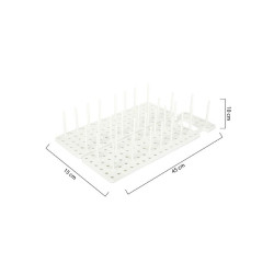 1004318-660 UMBRA organizer do szuflady PEGGY biały King Home