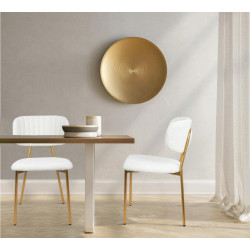 KH1201100126 Krzesło FABIOLA BOUCLE białe King Home