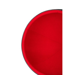 JH-066.BLACK.RED Fotel BALL BLACK czerwony King Home