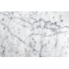 KH1501100126 Stół TULIP ELLIPSE MARBLE CARRARA biały - blat owalny marmurowy, metal King Home