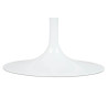 KH1501100126 Stół TULIP ELLIPSE MARBLE CARRARA biały - blat owalny marmurowy, metal King Home