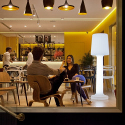 LUMCR165WLNW NEW GARDEN lampa ogrodowa CARMEN 165 BATTERY biała King Home