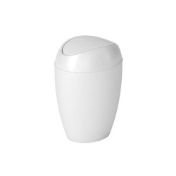 1012978-661 UMBRA kosz TWIRLA  - metallic white King Home