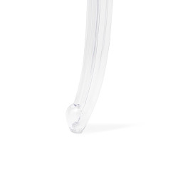 KH010100205 Stół KING 120 transparentny - poliwęglan, szkło hartowane King Home