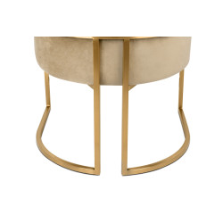 MSE011000303.V13 Fotel CHLOE VELVET khaki King Home