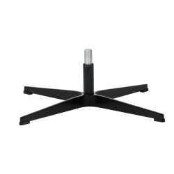 JH-026.LEG.BLACK Noga i uchwyt EGG CLASSIC BLACK - stal lakierowana na czarno King Home