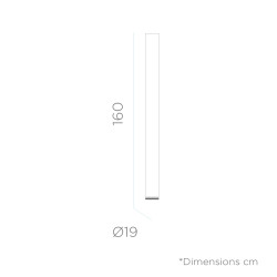 LUMFT160OFNW NEW GARDEN lampa ogrodowa FITY 160 CABLE biała King Home