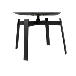 JH-B11-1 Krzesło obrotowe SHIBA brązowe / czarne King Home