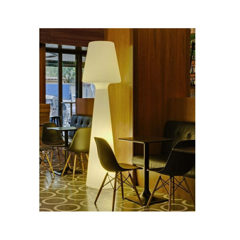 LUMLL200OFNW NEW GARDEN lampa podłogowa LOLA 200 CABLE biała King Home