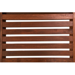 5900168832473 Zestaw ogrodowy AZURE leżak z materacem  i poduszką biało-czarny King Home