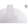 Y001.WHITE MODESTO stół TULIP FI 80 biały - MDF, podstawa metalowa King Home