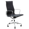 A022.CHROM Fotel biurowy AERON PRESTIGE PLUS chrom - skóra naturalna, aluminium King Home