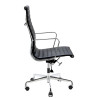 A022.CHROM Fotel biurowy AERON PRESTIGE PLUS chrom - skóra naturalna, aluminium King Home