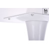 T1020.WHITE MODESTO stół TULIP FI 90 biały - MDF, podstawa metalowa King Home