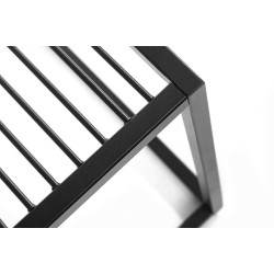 1522 Stolik GALLER dąb - gazetnik, MDF, metal King Home