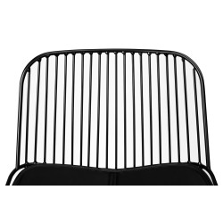 MC-176H.76 Krzesło barowe MILES czarne 76 King Home