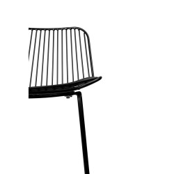 MC-176H.76 Krzesło barowe MILES czarne 76 King Home