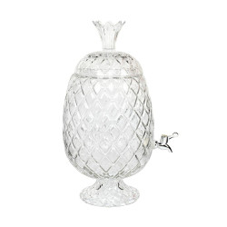 54684 KARE dyspenser do napojów PINEAPPLE  transparentny King Home