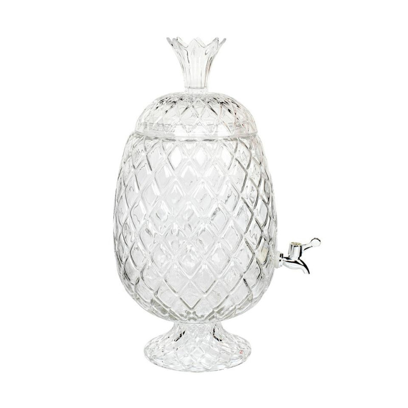54684 KARE dyspenser do napojów PINEAPPLE  transparentny King Home