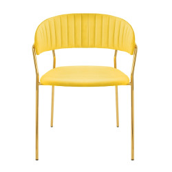 KH121100121.42 Krzesło MARGO żółte King Home