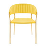KH121100121.42 Krzesło MARGO żółte King Home