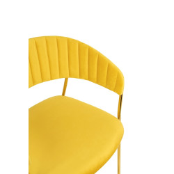 KH121100121.42 Krzesło MARGO żółte King Home