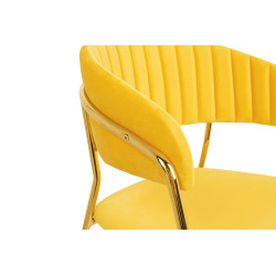 KH121100121.42 Krzesło MARGO żółte King Home