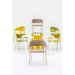 KH121100121.42 Krzesło MARGO żółte King Home