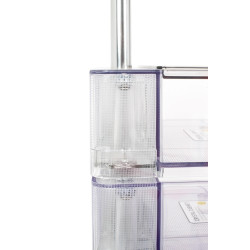 KH010100223 Szafka VISION transparentna - poliwęglan, kółeczka King Home