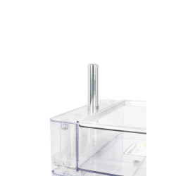 KH010100223 Szafka VISION transparentna - poliwęglan, kółeczka King Home