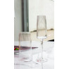 53268 KARE kieliszek do szampana RIFFLE 215 ml transparentny King Home