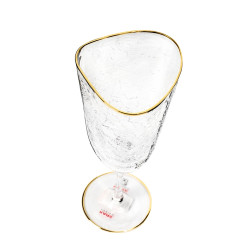 60904 KARE kieliszek do wina HOMMAGE 400 ml transparentny King Home