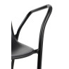 292-CPP4.BLACK Krzesło RESOL ARM czarne King Home