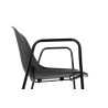 292-CPP4.BLACK Krzesło RESOL ARM czarne King Home