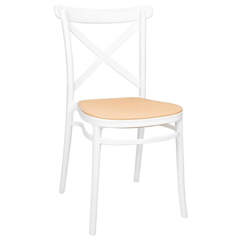 KH010100247 Krzesło COUNTRY białe King Home