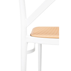 KH010100247 Krzesło COUNTRY białe King Home