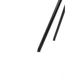 301-CCV Krzesło barowe LANZA 76 czarne King Home