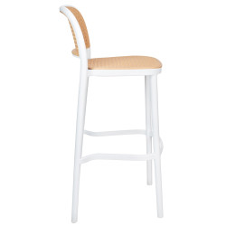 KH010100246 Krzesło barowe WICKY białe King Home