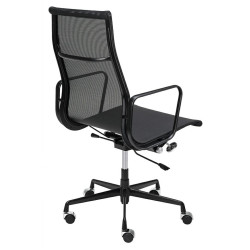 KH1501100177 Fotel biurowy AERON PREMIUM czarny - siatka, aluminium King Home
