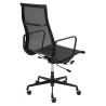 KH1501100177 Fotel biurowy AERON PREMIUM czarny - siatka, aluminium King Home