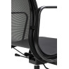 KH1501100177 Fotel biurowy AERON PREMIUM czarny - siatka, aluminium King Home