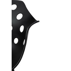 CHE-012 Krzesło JASON czarne - polipropylen, metal King Home