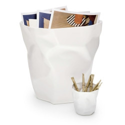 BB-01MINI.WHITE Organizer biurkowy PLAST MINI biały King Home