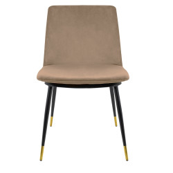 KH1201100122.32 Krzesło DIEGO khaki / beżowe King Home