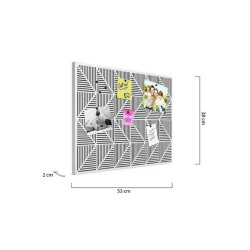 470790-660 UMBRA tablica magnetyczna TRIGON - biały King Home