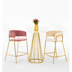 KH1201100129 Stolik barowy GLAM 60 King Home